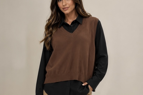 Camisaria + Colete Modal