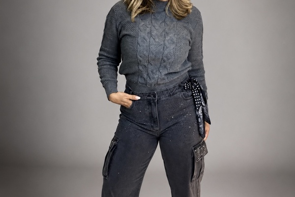 Calça Brilho + Suéter