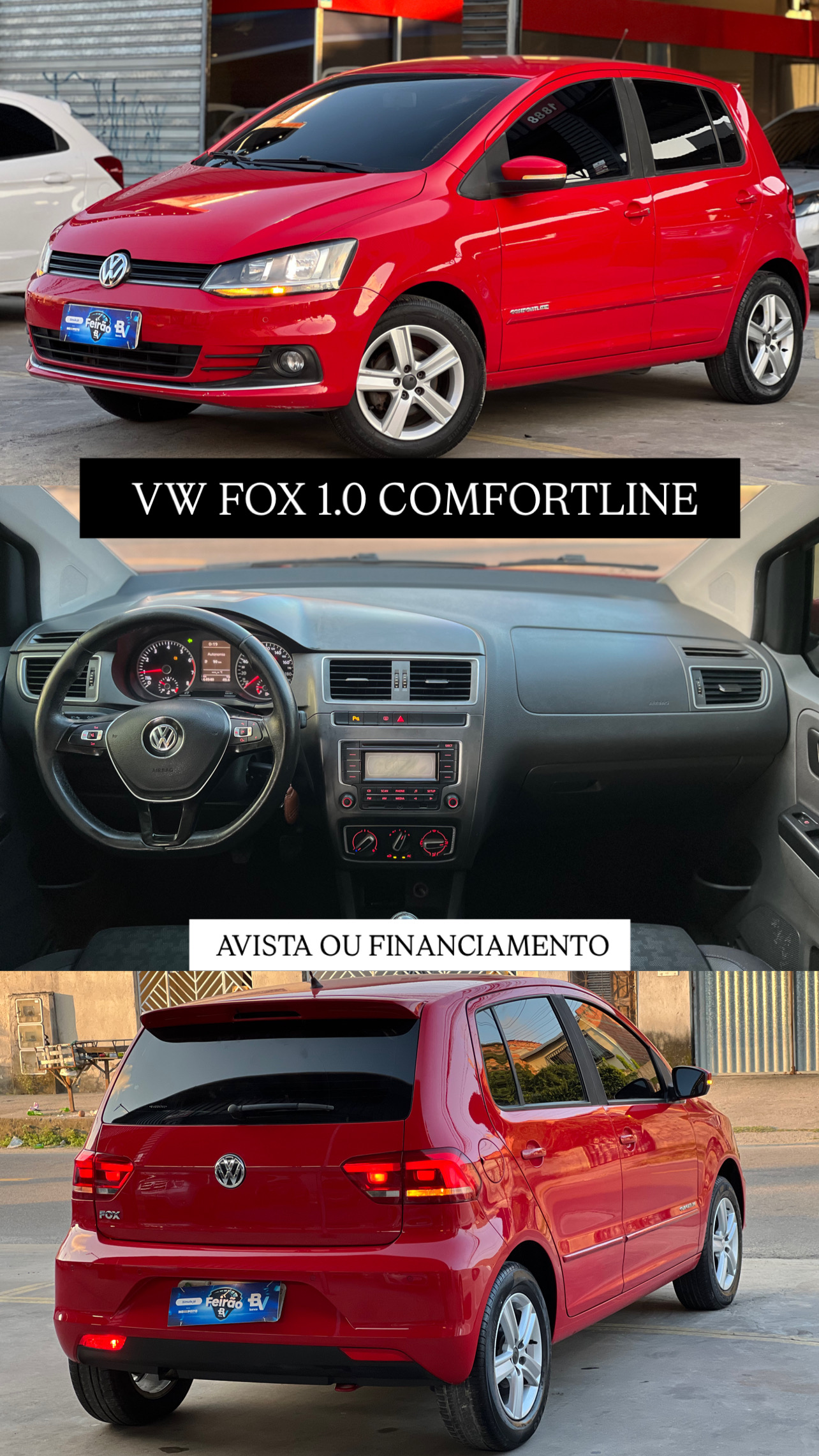 ⚠️VW FOX 1.0 2016 COMFORTLINE
