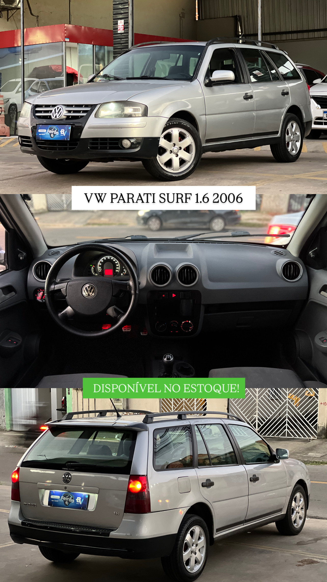⚠️ VOLKSWAGEN PARATI TRACK FIELD 1.6 2006 🏁