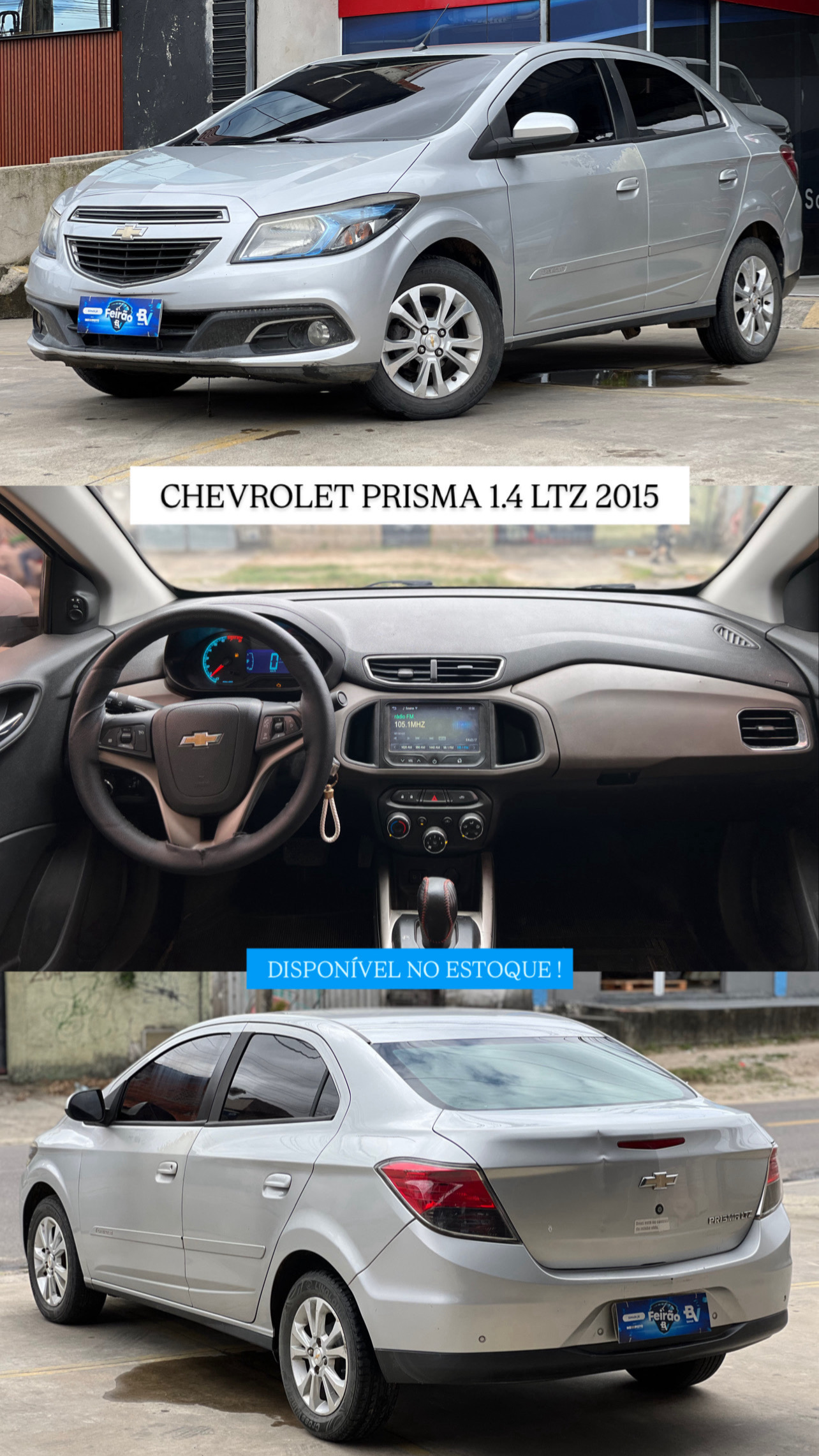 ⚠️CHEVROLET PRISMA 1.4 2015 AUTOMÁTICO