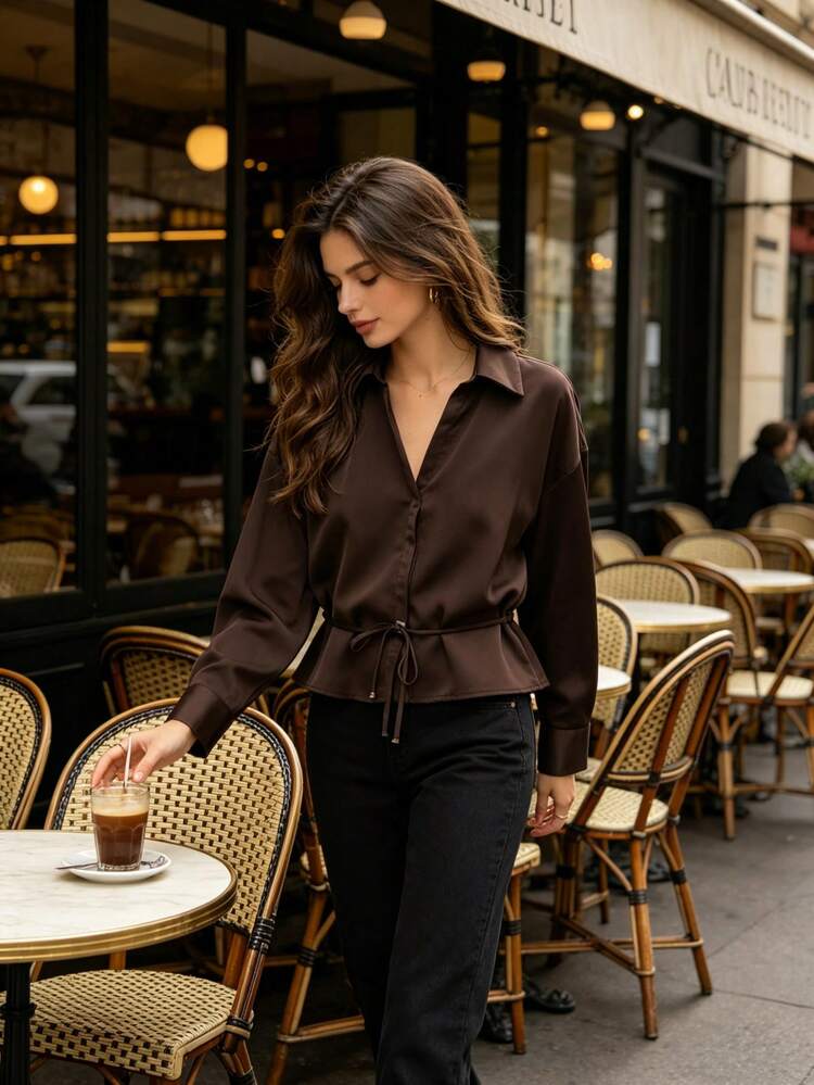 Camisa Seda